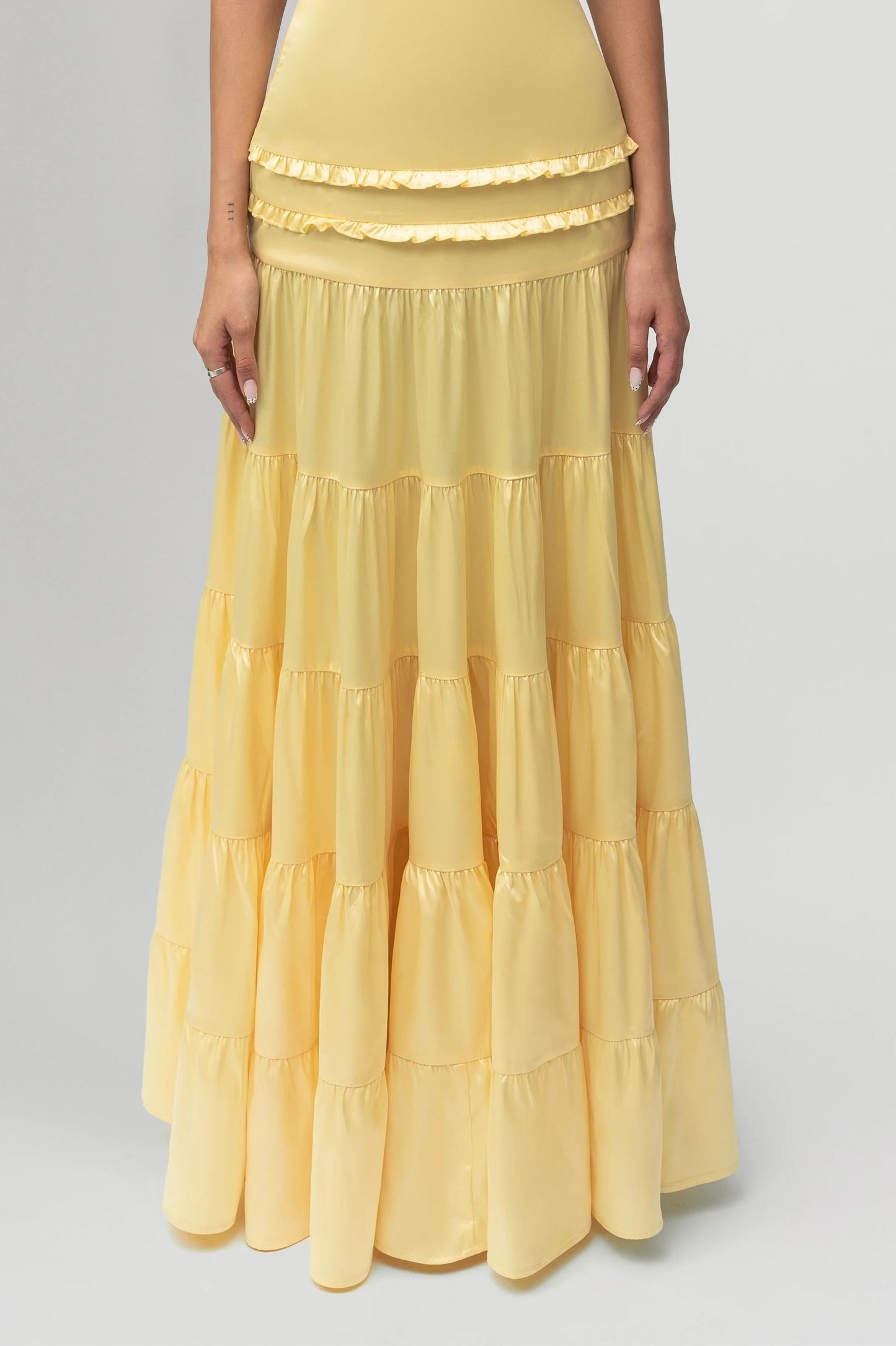 Athena | Backless Pleated Maxi Dress