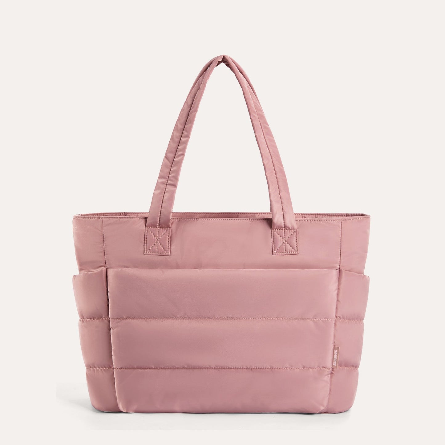 20L Puffy Tote Bag with 15.6" Laptop Compartment
