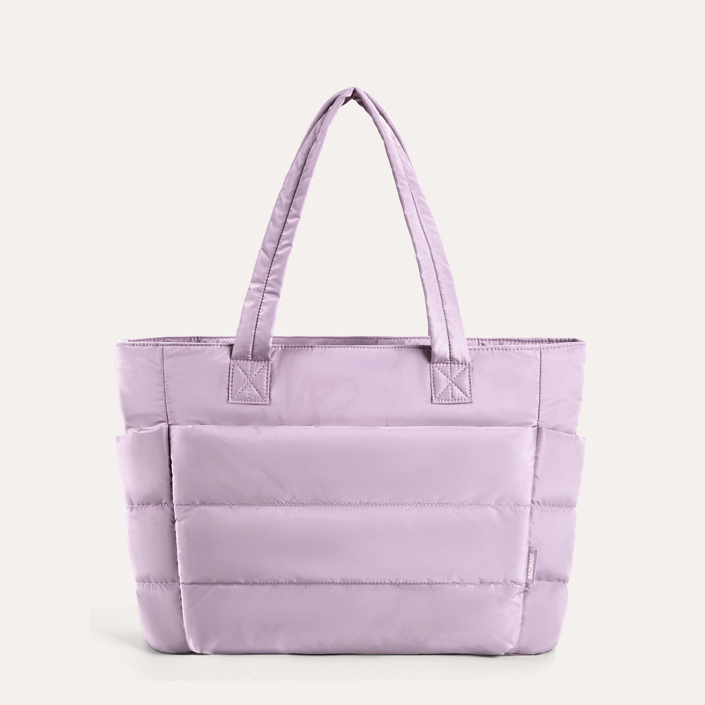 20L Puffy Tote Bag with 15.6" Laptop Compartment