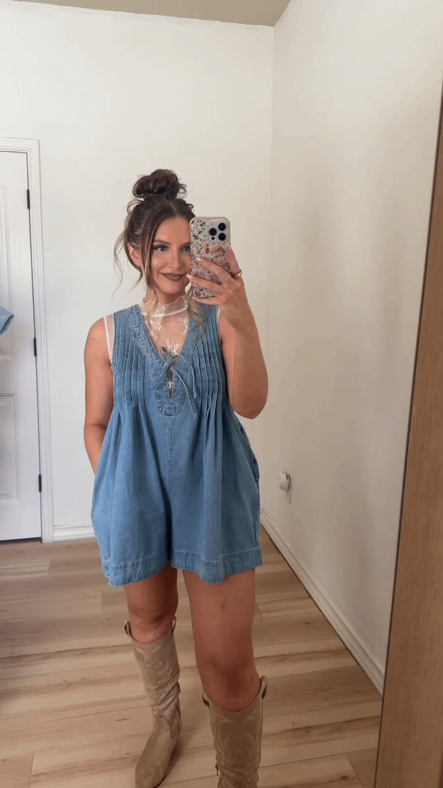 Rodeo Denim Romper
