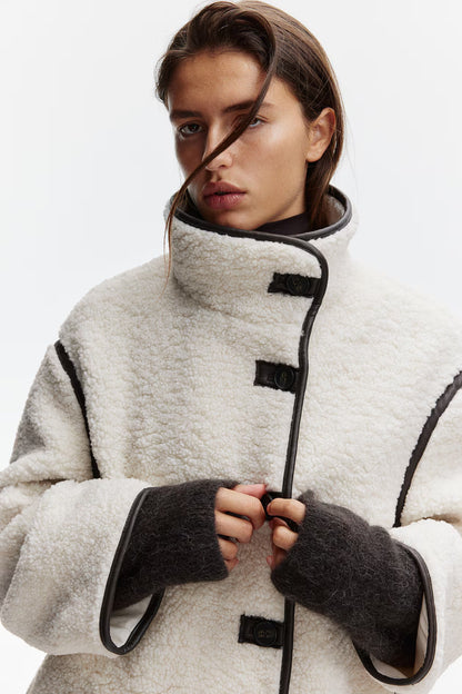 Velstine | Premium Teddy Jacket – Loose Fit
