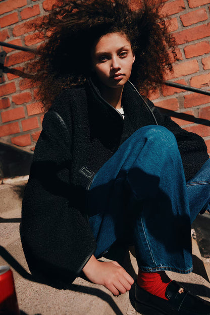 Velstine | Premium Teddy Jacket – Loose Fit
