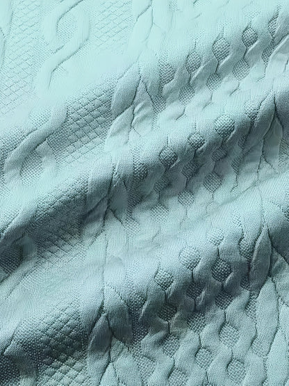 Women's Textured Button-Up Shirt