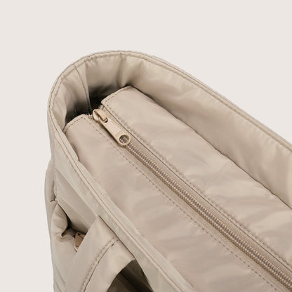 20L Puffy Tote Bag with 15.6" Laptop Compartment