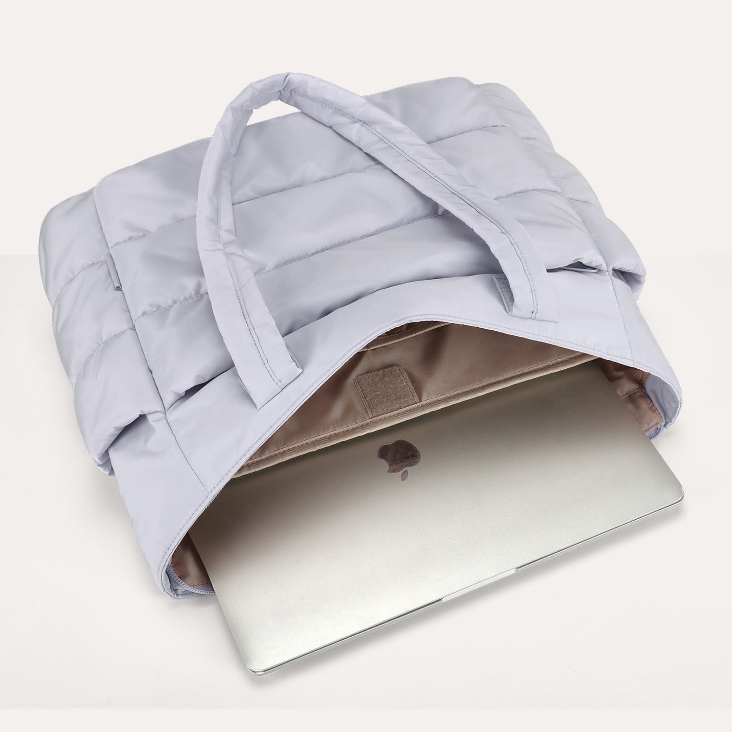 20L Puffy Tote Bag with 15.6" Laptop Compartment