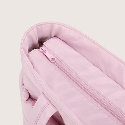20L Puffy Tote Bag with 15.6" Laptop Compartment