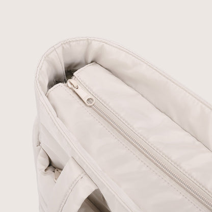 20L Puffy Tote Bag with 15.6" Laptop Compartment