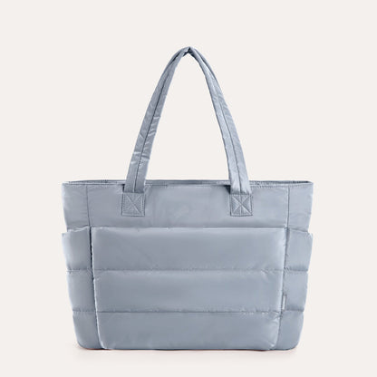 20L Puffy Tote Bag with 15.6" Laptop Compartment