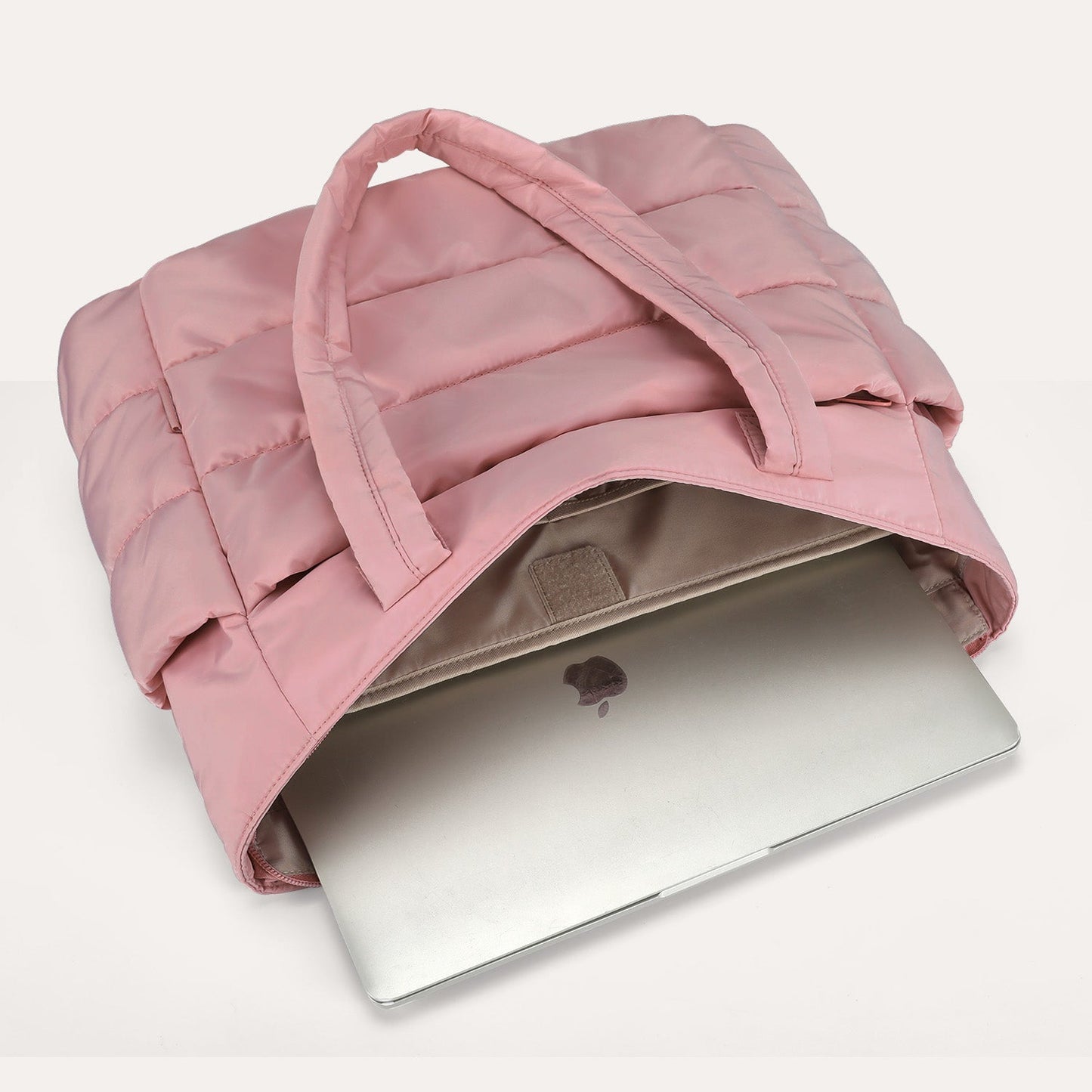 20L Puffy Tote Bag with 15.6" Laptop Compartment