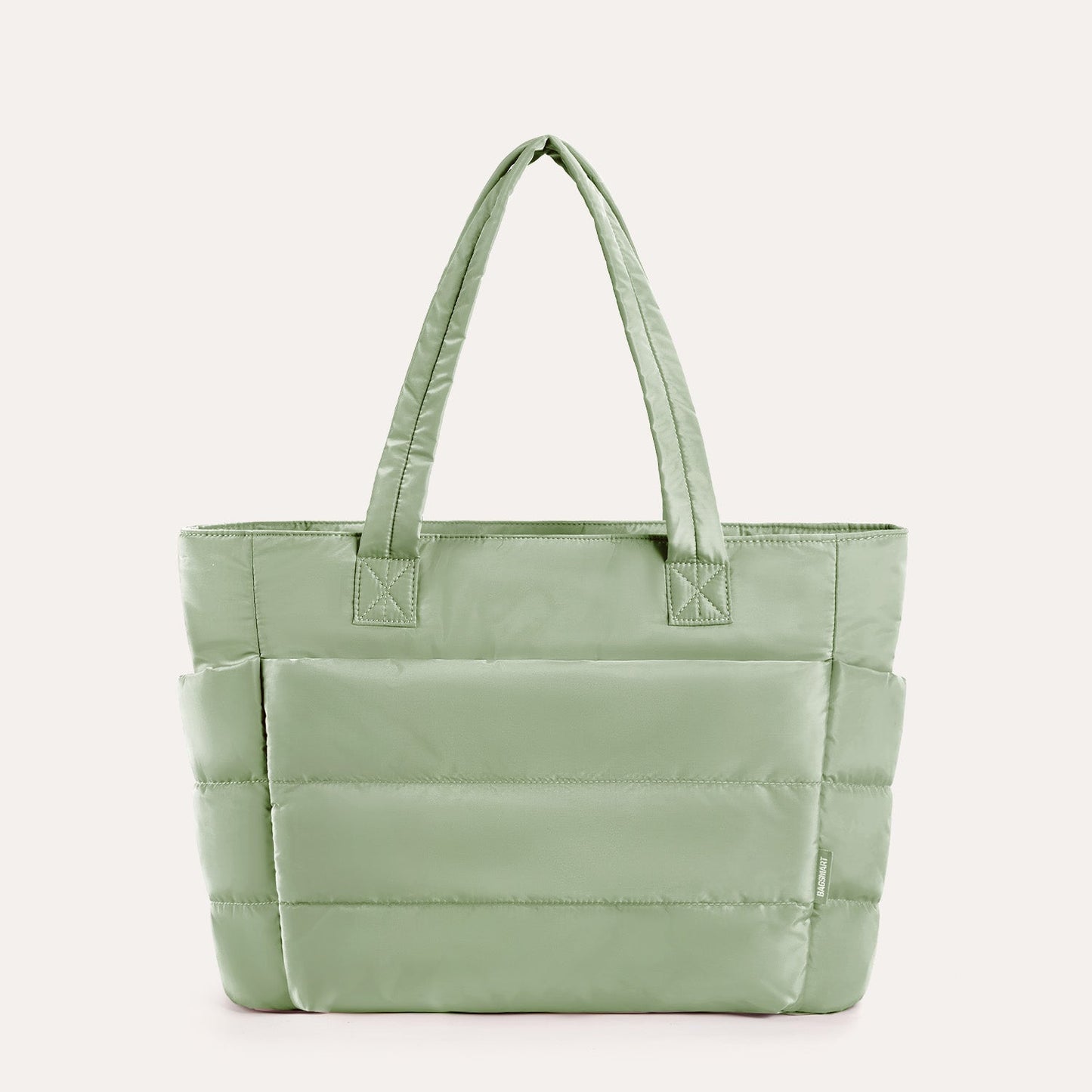 20L Puffy Tote Bag with 15.6" Laptop Compartment