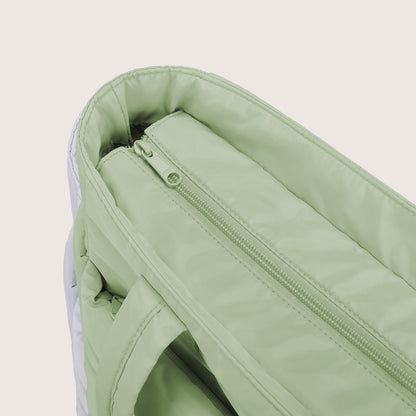 20L Puffy Tote Bag with 15.6" Laptop Compartment