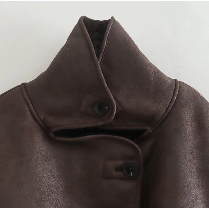 ELLY Chic Leather Jacket