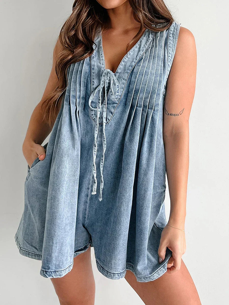 Rodeo Denim Romper