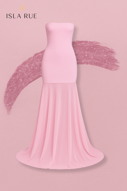 Flowy Mesh Mermaid Dress