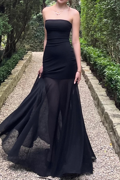 Flowy Mesh Mermaid Dress