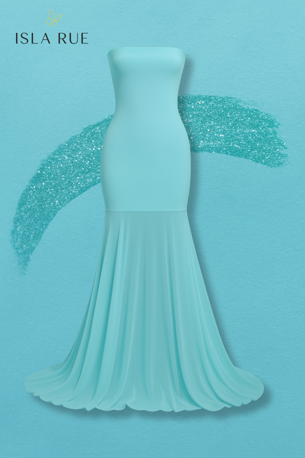 Flowy Mesh Mermaid Dress