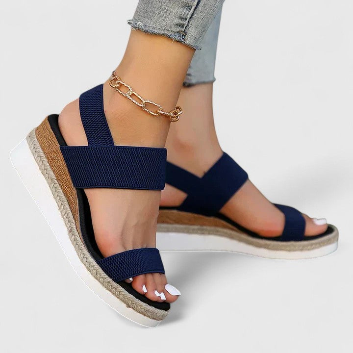 Women's Cushioned Slip-On Sandals