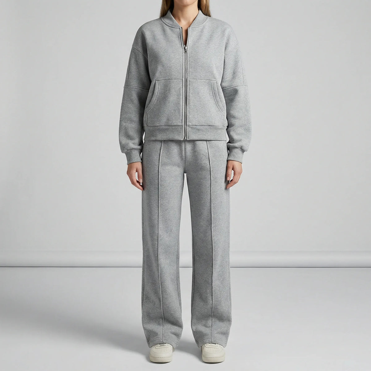 Women's Two-Piece Co-ord Set with Zip Jacket and Joggers