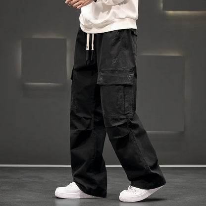 Men's Cargo Pants with Multiple Side Pockets - view 4