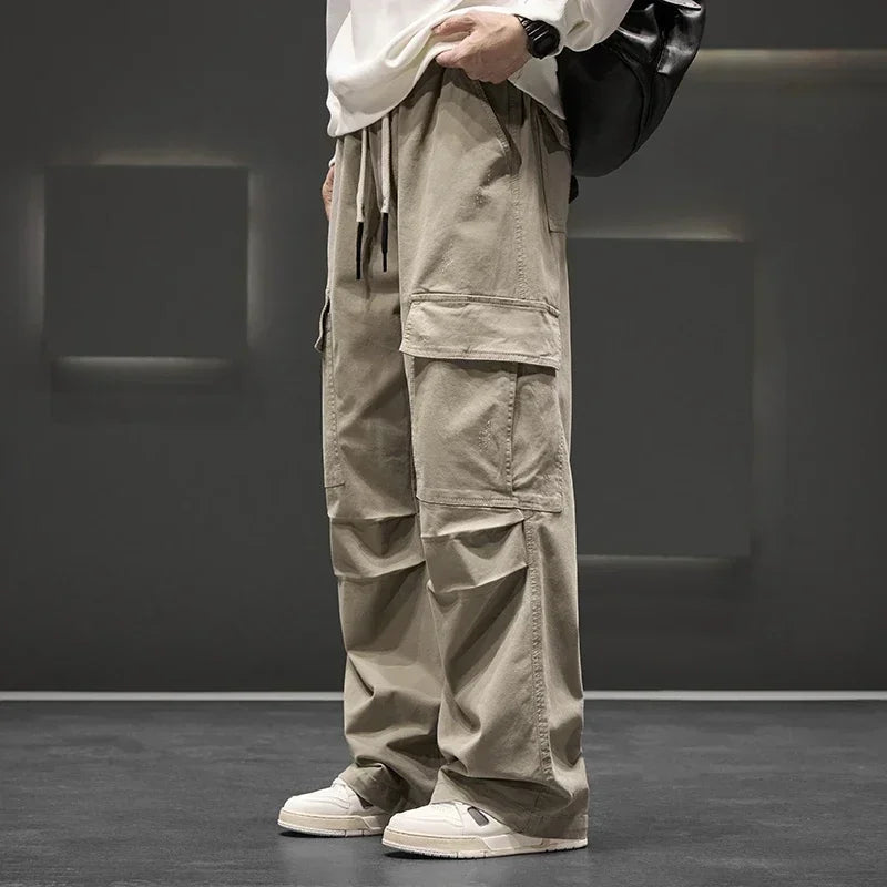 Men's Cargo Pants with Multiple Side Pockets - view 6
