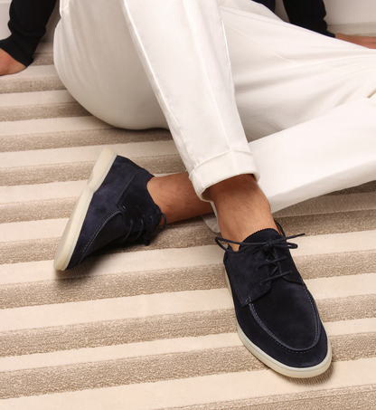 Men's Lace-Up Loafer Shoes - view 1