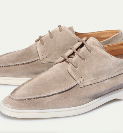 Men's Lace-Up Loafer Shoes - view 3