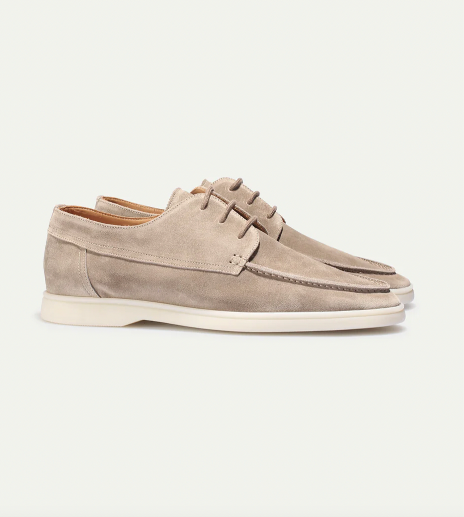 Men's Lace-Up Loafer Shoes - view 5