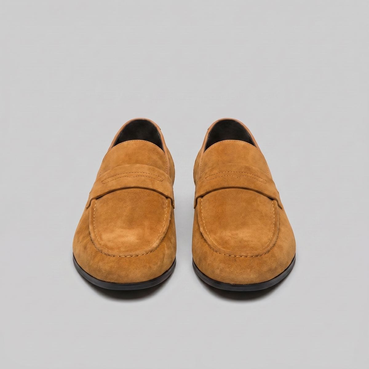 Men's Suede Penny Loafers Smart Casual - view 10