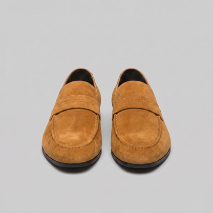 Men's Suede Penny Loafers Smart Casual - view 10