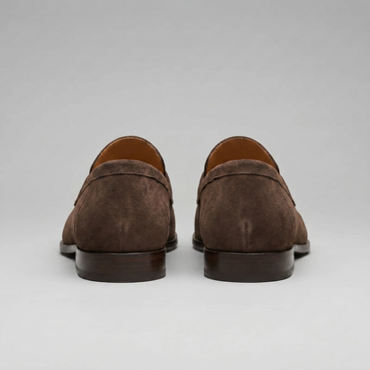 Men's Suede Penny Loafers Smart Casual - view 3