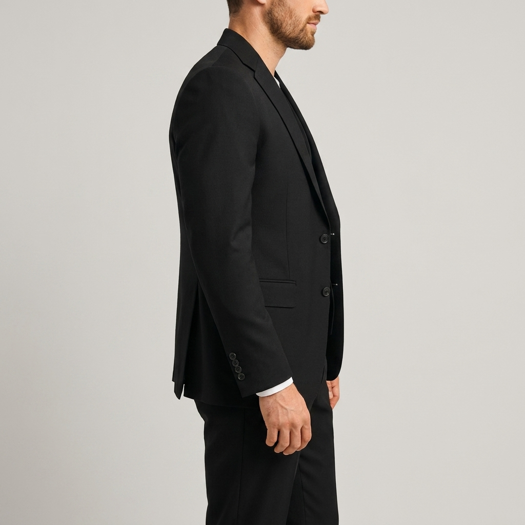 Men's Three-Piece Suit with Blazer Waistcoat and Trousers - view 6