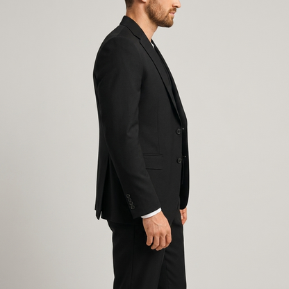 Men's Three-Piece Suit with Blazer Waistcoat and Trousers - view 6