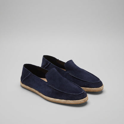 Men's Suede Espadrille Loafers, Casual Summer