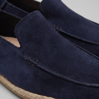 Men's Suede Espadrille Loafers, Casual Summer