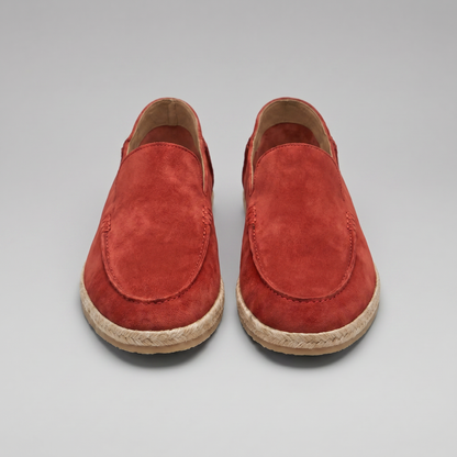 Men's Suede Espadrille Loafers, Casual Summer