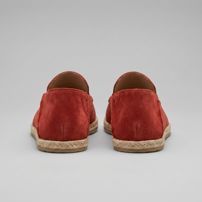 Men's Suede Espadrille Loafers, Casual Summer