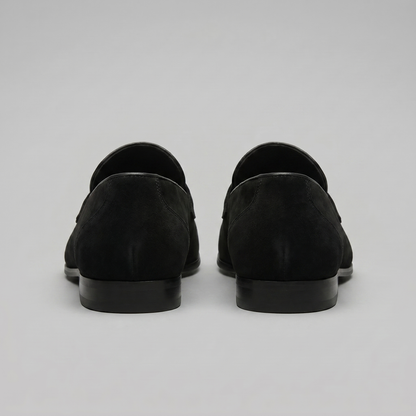 Men's Suede Penny Loafers, Smart Casual