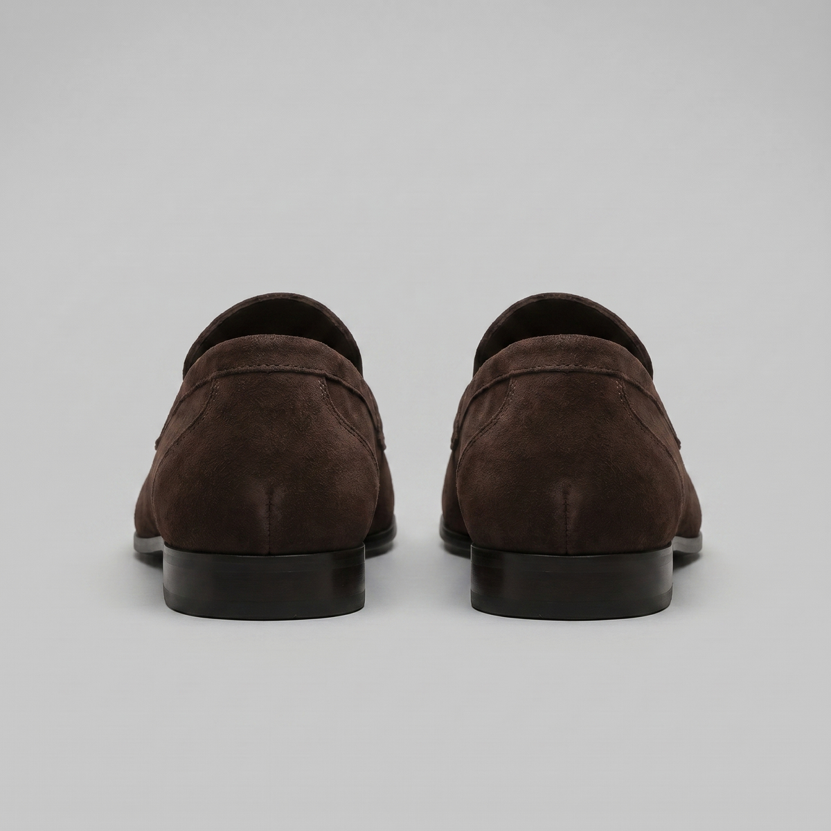 Men's Suede Penny Loafers, Smart Casual