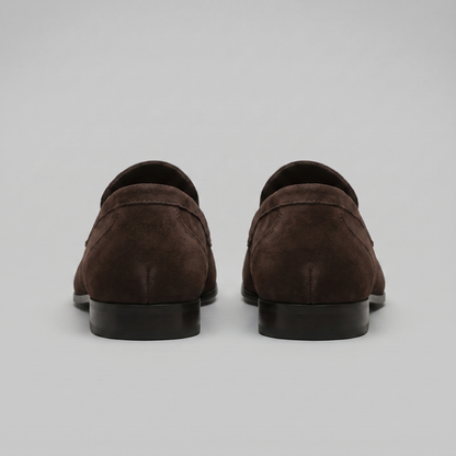 Men's Suede Penny Loafers, Smart Casual