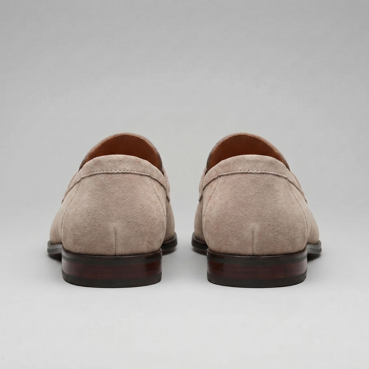 Men's Suede Penny Loafers, Smart Casual