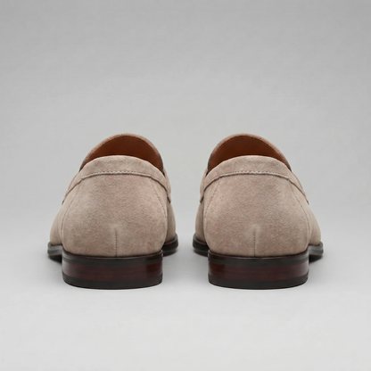 Men's Suede Penny Loafers, Smart Casual
