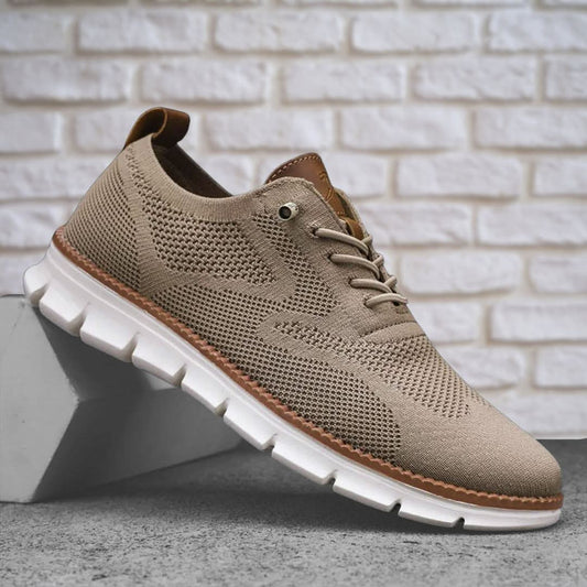 Unisex orthopedic wide toe box walking shoes, side view