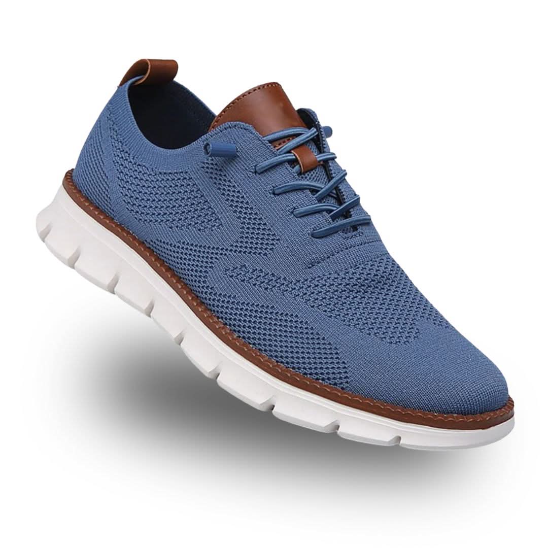 Unisex orthopedic walking shoes in blue