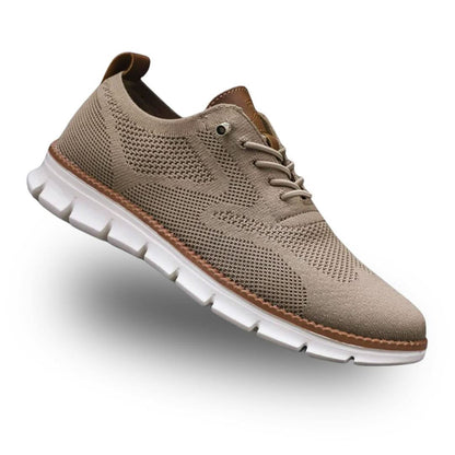 Unisex orthopedic walking shoes in brown