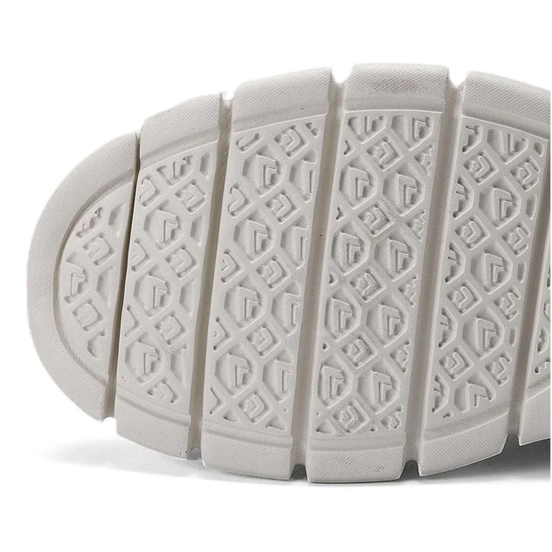 Unisex orthopedic wide toe box walking shoes, construction detail
