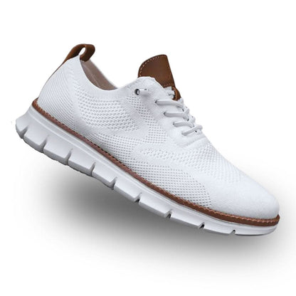 Unisex orthopedic walking shoes in white