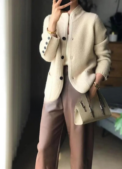 Women's Cashmere Button Cardigan - view 4