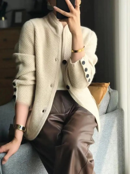 Women's Cashmere Button Cardigan - view 6