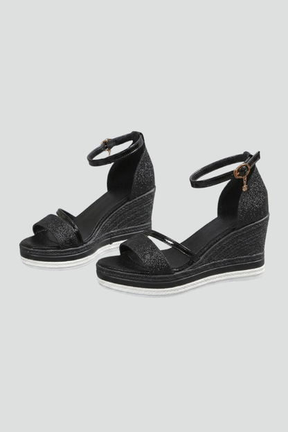 Women's Cushioned Platform Sandals, Slip-On - view 1