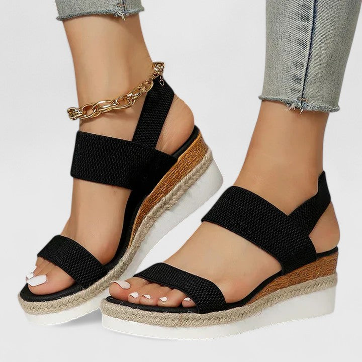 Women's Cushioned Slip-On Sandals - view 1